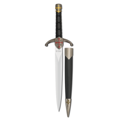 Sztylet templariuszy Templar Zamak/ABS, Brightness 3Cr13Mov (32741)