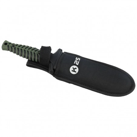 Nóż boot K25 Tactical Green ABS/Rubber, Black Titanium 7Cr17Mov (32207) Nóż boot K25 Tactical Green ABS/Rubber, Black Titanium 7Cr17Mov (32207)