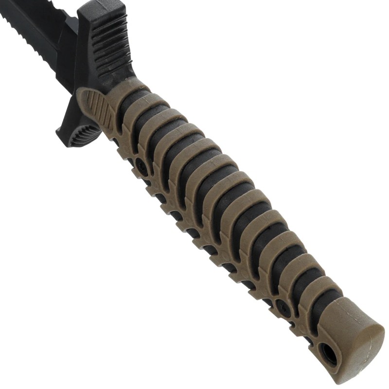 Nóż boot K25 RK-32206 Coyote ABS/Rubber, Black Titanium 7Cr17Mov