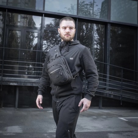 Torba na ramię M-Tac Cross Bag Slim Elite Hex Black (10210002) Torba na ramię M-Tac Cross Bag Slim Elite Hex Black (10210002)