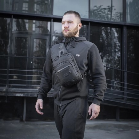 Torba na ramię M-Tac Cross Bag Slim Elite Hex Black (10210002) Torba na ramię M-Tac Cross Bag Slim Elite Hex Black (10210002)