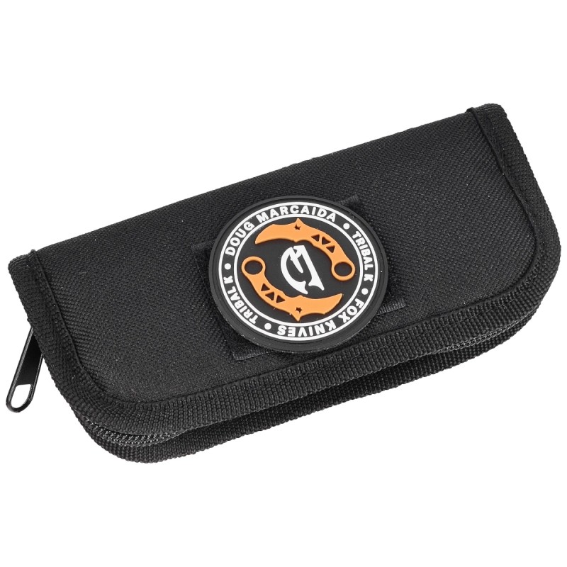 Nóż składany FOX Tribal K Karambit Bronze Titanium, PVD M390 by Doug Marcaida (FX-802 TiPVD)