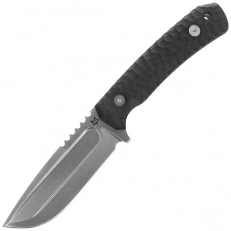 Nóż Fox Monteserra Black G10, Stonewashed Niolox by GZ Tactical Knives (FX-628 G10B)