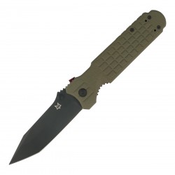 Nóż automatyczny Fox Predator Evolution OD Green FRN, Black Idroglider Niolox (FX-449 OD)
