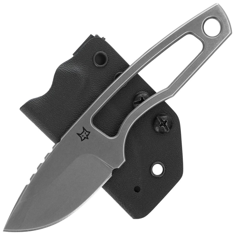 Nóż Fox KS Short Stonewashed Skeletonized, Stonewashed Niolox by GZ Tactical Knives (FX-626)