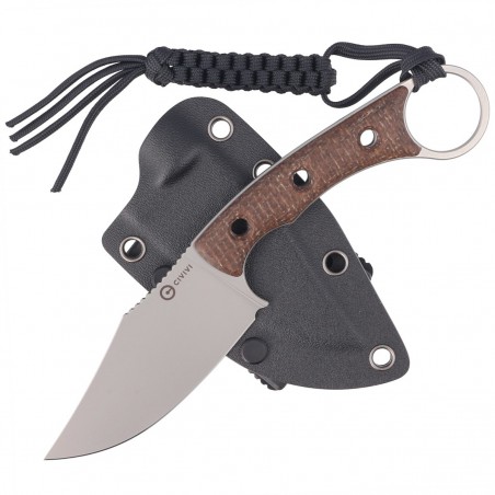 Nóż Civivi Midwatch Brown Burlap Micarta, Silver Bead Blasted N690 (C20059B-2) Nóż Civivi Midwatch Brown Burlap Micarta, Silver Bead Blasted N690 (C20059B-2)