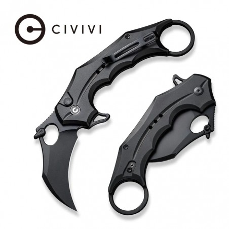 Nóż składany karambit Civivi Incisor II Black Aluminium, Black Nitro-V (C16016B-1) Nóż składany karambit Civivi Incisor II Black Aluminium, Black Nitro-V (C16016B-1)
