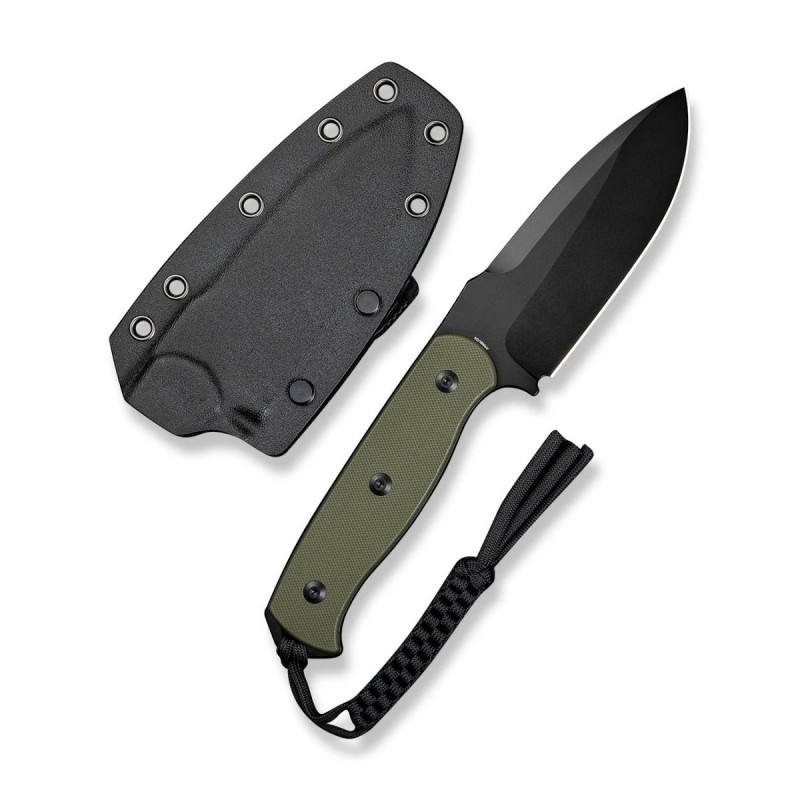 Nóż Sencut Toxodon OD Green G10, Black 9Cr18MoV (S24036-2)