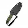 Nóż Sencut Toxodon OD Green G10, Black 9Cr18MoV (S24036-2)