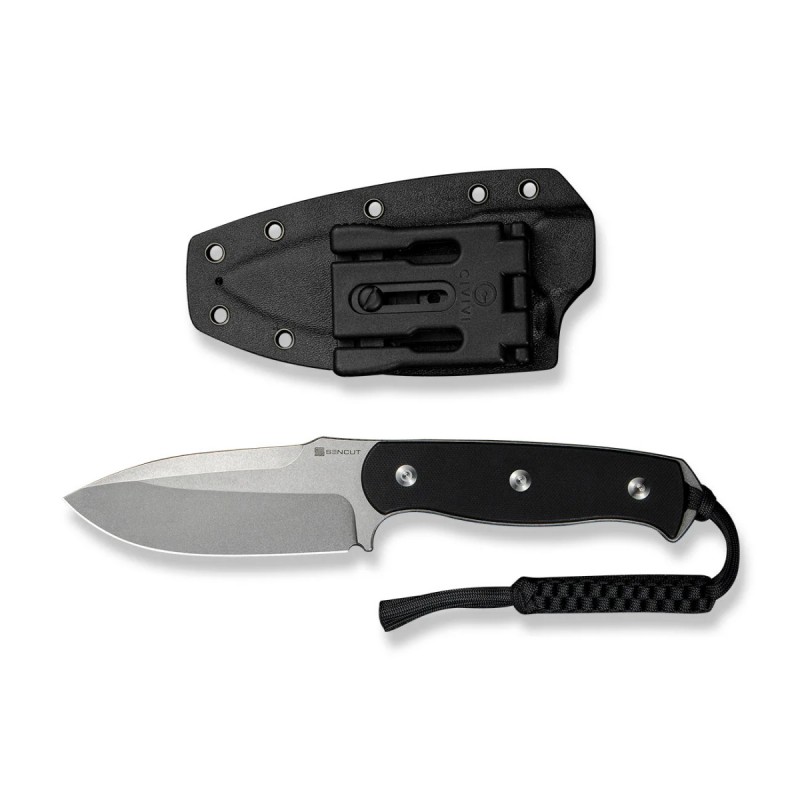 Nóż Sencut Toxodon Black G10, Stonewashed 9Cr18MoV (S24036-1)
