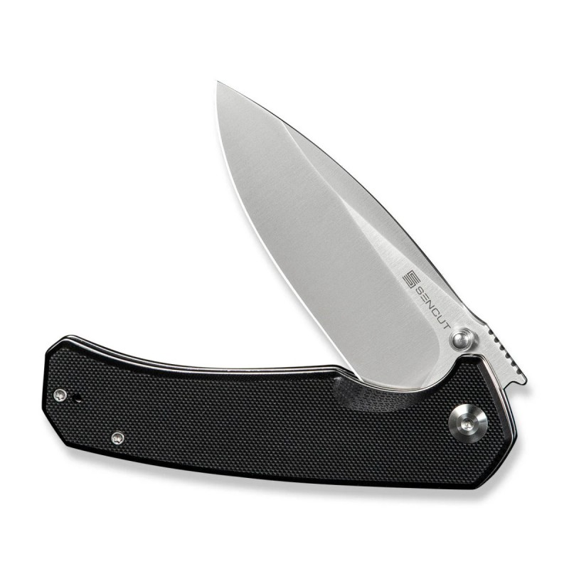 Nóż składany Sencut Skarnax Black G10, Satin 9Cr18MoV (S24025-1)