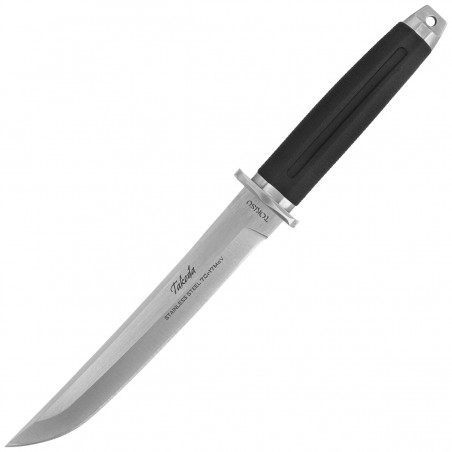 Nóż Tokisu Takeda Black Rubber, Satin 7Cr17MoV (32389)