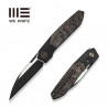 Nóż składany WeKnife Brr15 Black Titanium/Copper Foil Carbon Fiber, Black Stonewashed/Satin M390 by Rafal Brzeski (WE24007-1)