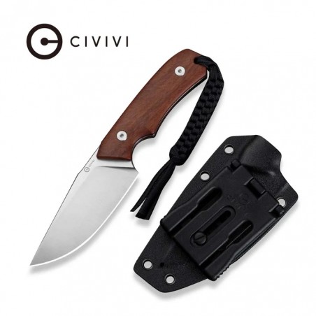 Nóż Civivi Gander Guibourtia Wood, Satin 14C28N by Matt Gentry (C24058B-3)