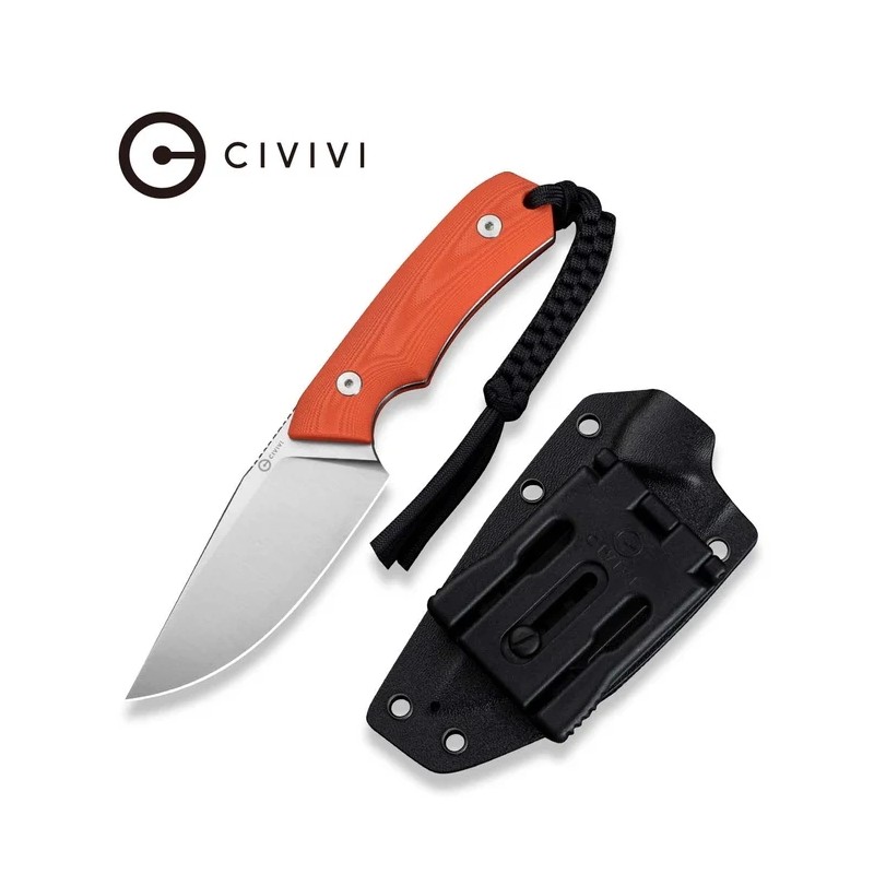 Nóż Civivi Gander Orange G10, Satin 14C28N by Matt Gentry (C24058B-1)