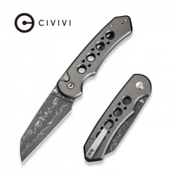 Nóż składany Civivi Pragma Prime Gray Aluminium, Damascus (C24067-DS1)