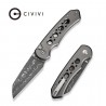 Nóż składany Civivi Pragma Prime Gray Aluminium, Damascus (C24067-DS1)