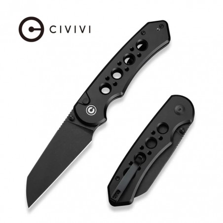 Nóż składany Civivi Pragma Prime Black Aluminium, Black Stonewashed 14C28N (C24067-1) Nóż składany Civivi Pragma Prime Black Aluminium, Black Stonewashed 14C28N (C24067-1)