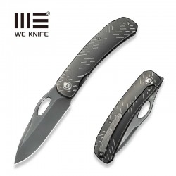 Nóż składany WeKnife Inmate Gray Titanium, Polished Gray CPM 20CV by Jerad Neeve (WE23096B-4)