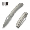 Nóż składany WeKnife Inmate Gray Titanium, Stonewashed CPM 20CV by Jerad Neeve (WE23096B-1)