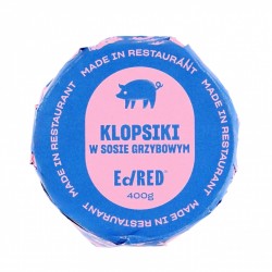 Konserwa Ed Red Casual Klopsiki w sosie grzybowym 400 g