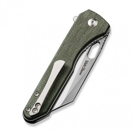Nóż składany Civivi Nugz Green Canvas Micarta, Satin 14C28N by Matthew Wehrwein (C23060-2) Nóż składany Civivi Nugz Green Canvas Micarta, Satin 14C28N by Matthew Wehrwein (C23060-2)