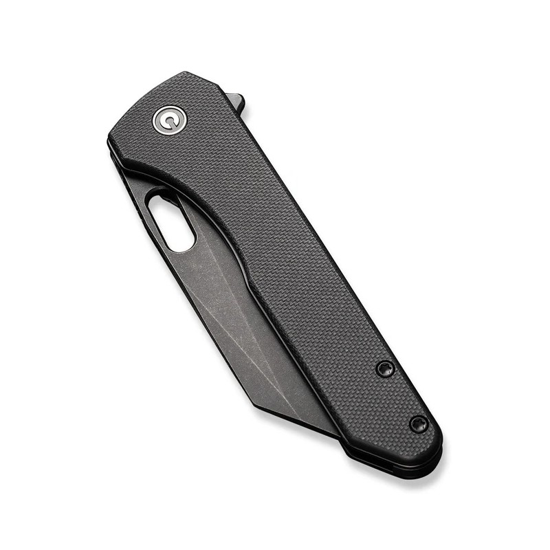 Nóż składany Civivi Nugz Black G10, Black Stonewashed 14C28N by Matthew Wehrwein (C23060-1)