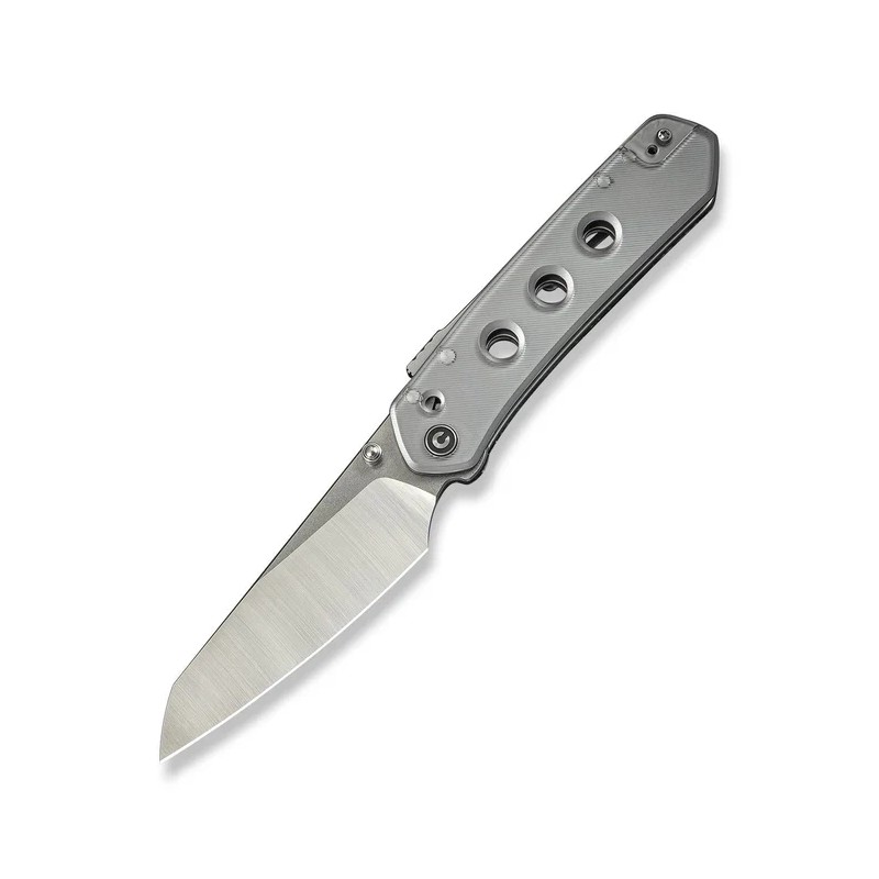 Nóż składany Civivi Vision FG Clear Lexan, Satin/Stonewashed Nitro-V by Snecx Tan (C22036-7)