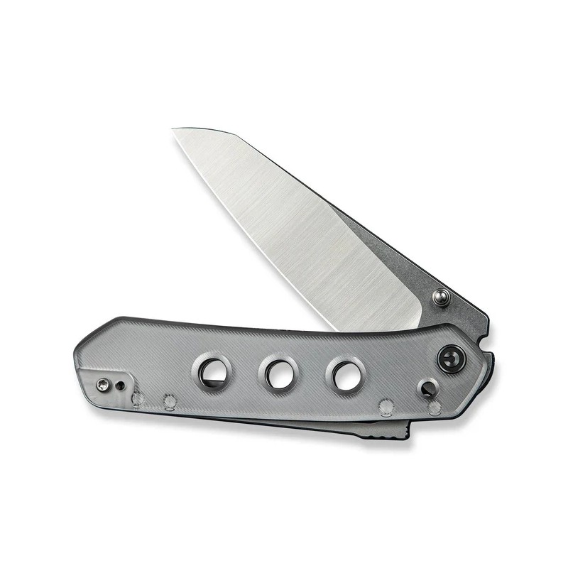 Nóż składany Civivi Vision FG Clear Lexan, Satin/Stonewashed Nitro-V by Snecx Tan (C22036-7)