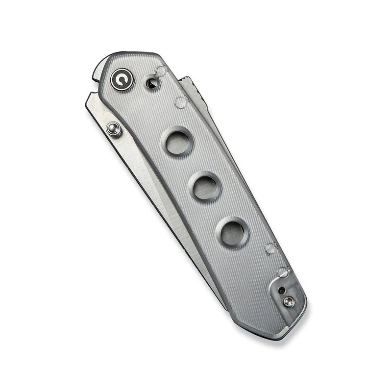 Nóż składany Civivi Vision FG Clear Lexan, Satin/Stonewashed Nitro-V by Snecx Tan (C22036-7)