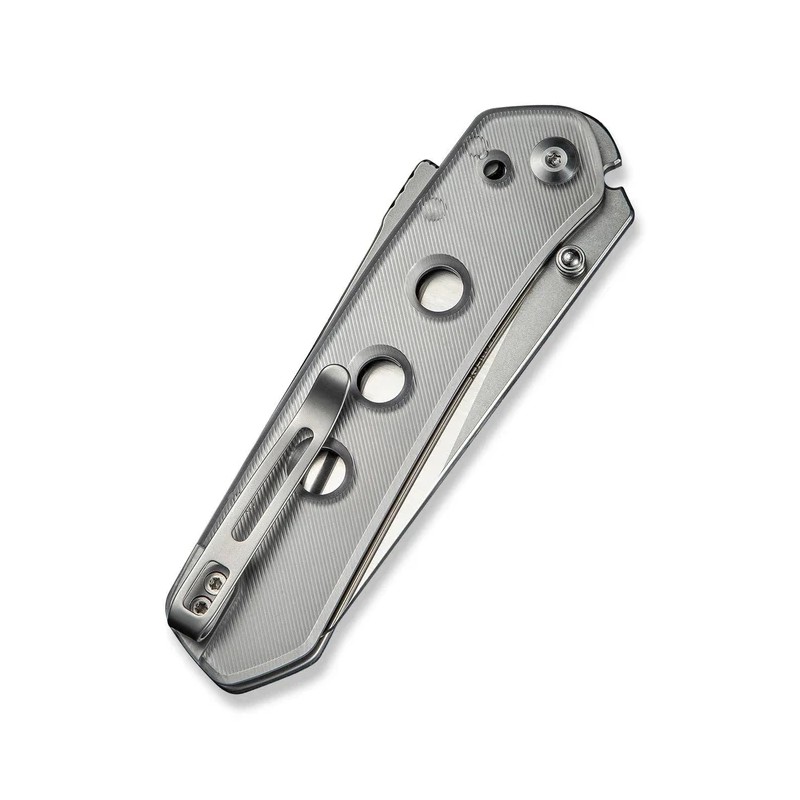 Nóż składany Civivi Vision FG Clear Lexan, Satin/Stonewashed Nitro-V by Snecx Tan (C22036-7)