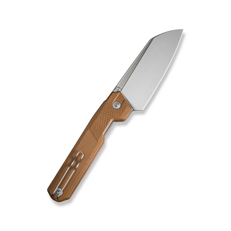 Nóż składany Civivi Hid Brown G10, Satin 14C28N by Ostap Hel (C23008-3)