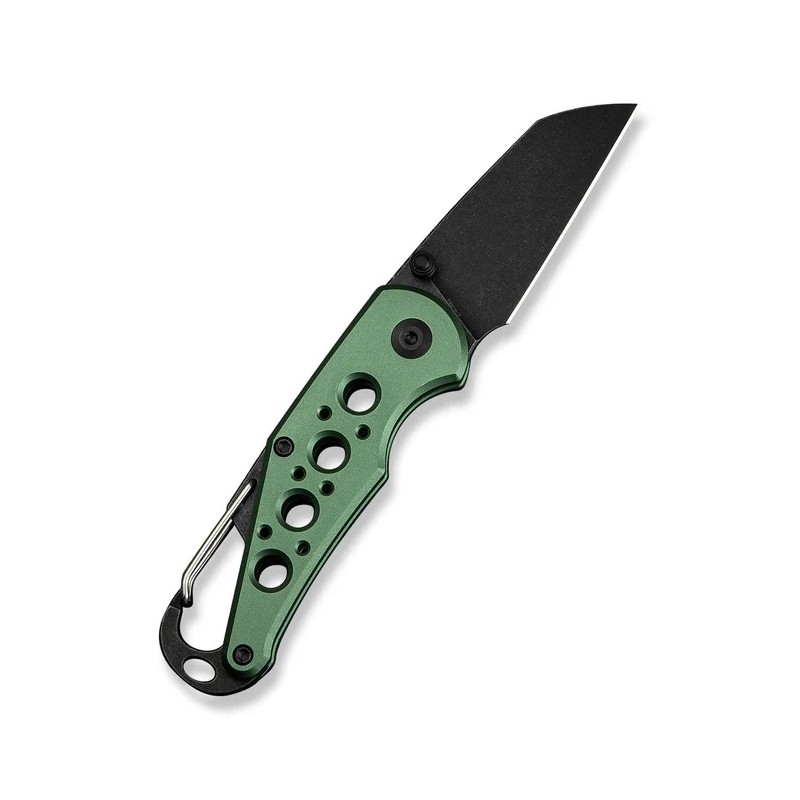 Nóż składany Civivi Pragma Green Aluminium, Black Stonewashed Nitro-V (C23062B-3)