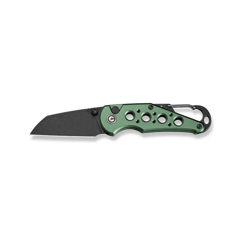 Nóż składany Civivi Pragma Green Aluminium, Black Stonewashed Nitro-V (C23062B-3)