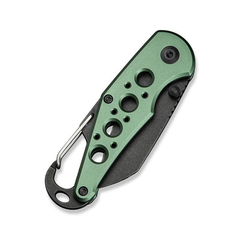 Nóż składany Civivi Pragma Green Aluminium, Black Stonewashed Nitro-V (C23062B-3)