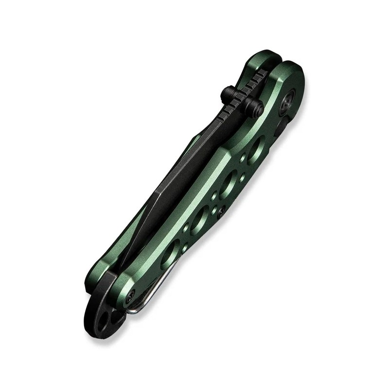 Nóż składany Civivi Pragma Green Aluminium, Black Stonewashed Nitro-V (C23062B-3)