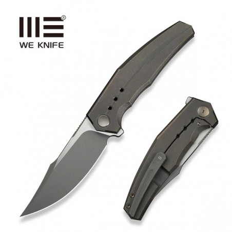 Nóż składany WeKnife Kyklos Bronze Titanium, Gray Stonewashed/Satin M390 (WE23086-2) Nóż składany WeKnife Kyklos Bronze Titanium, Gray Stonewashed/Satin M390 (WE23086-2)