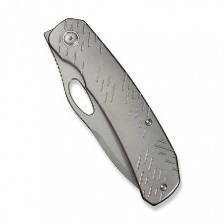 Nóż składany WeKnife Inmate Gray Titanium, Stonewashed CPM 20CV by Jerad Neeve (WE23096B-1)