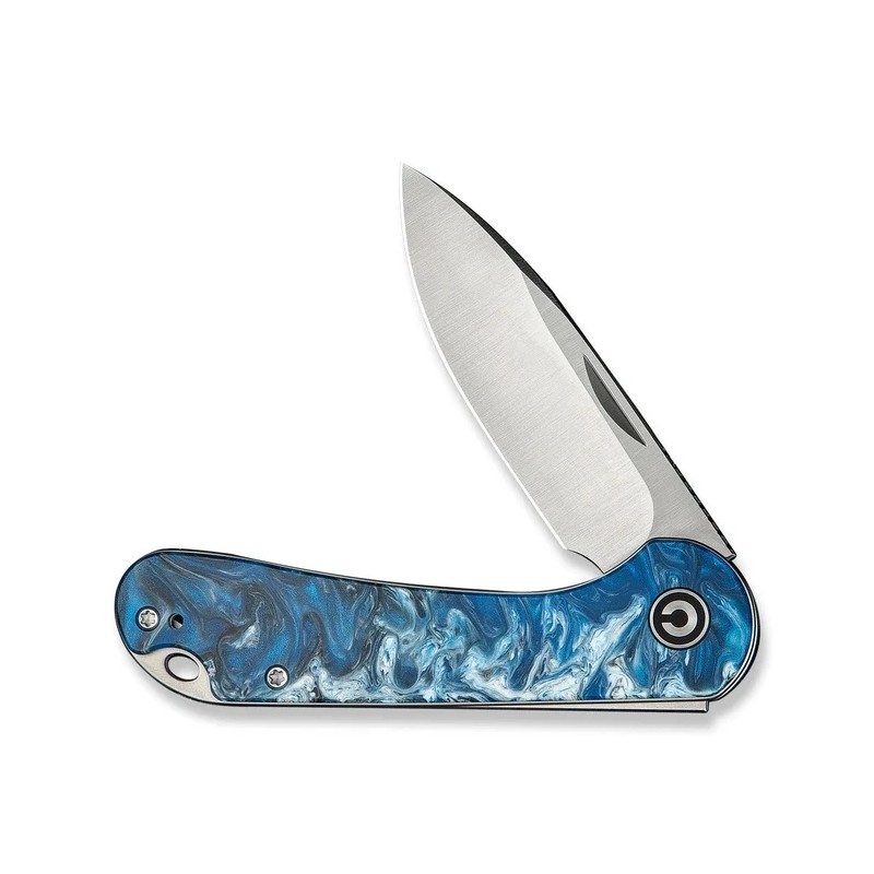 Nóż składany Civivi Elementum SJ Blue Resin, Satin 14C28N (C18062AJ-4)