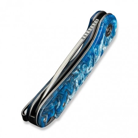 Nóż składany Civivi Elementum SJ Blue Resin, Satin 14C28N (C18062AJ-4)