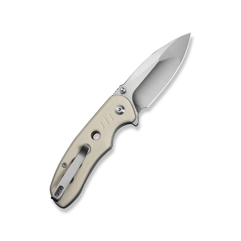 Nóż składany Civivi Triptych Ivory G10, Satin 14C28N (C23085B-2)