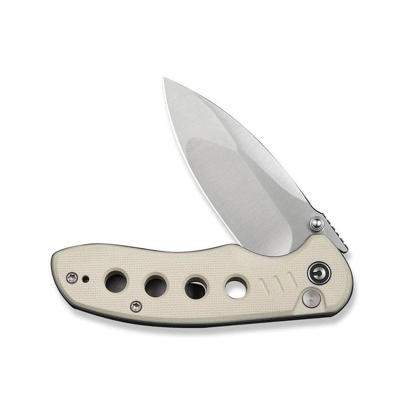 Nóż składany Civivi Triptych Ivory G10, Satin 14C28N (C23085B-2)