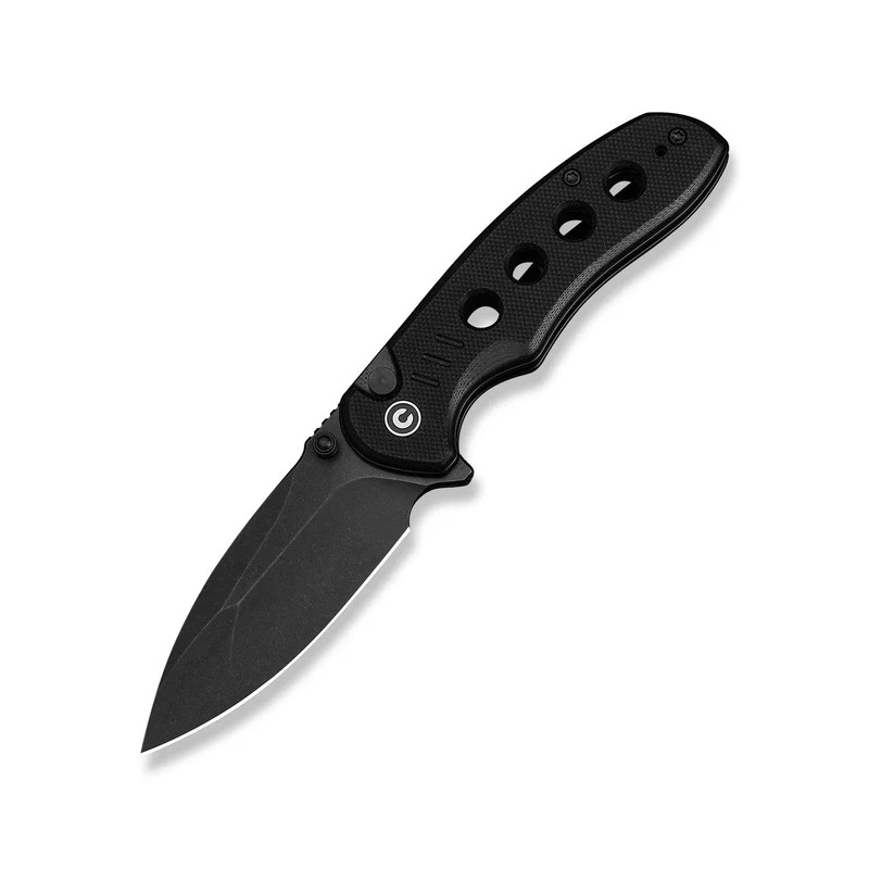 Nóż składany Civivi Triptych Black G10, Black Stonewashed 14C28N (C23085B-1)