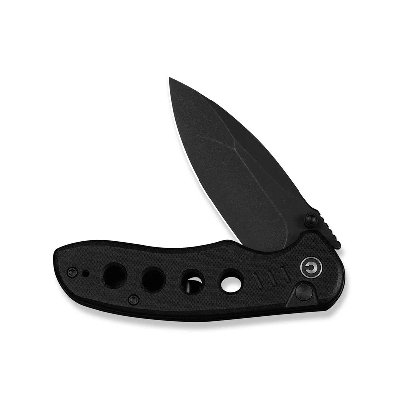 Nóż składany Civivi Triptych Black G10, Black Stonewashed 14C28N (C23085B-1)