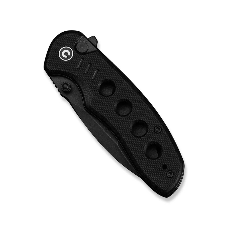 Nóż składany Civivi Triptych Black G10, Black Stonewashed 14C28N (C23085B-1)