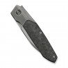 Nóż składany WeKnife Brr15 Gray Titanium/Shredded Carbon Fiber, Polished Gray M390 by Rafal Brzeski (WE24007-3)