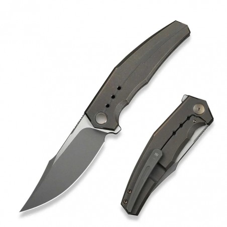 Nóż składany WeKnife Kyklos Bronze Titanium, Gray Stonewashed/Satin M390 (WE23086-2) Nóż składany WeKnife Kyklos Bronze Titanium, Gray Stonewashed/Satin M390 (WE23086-2)