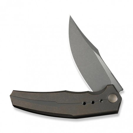 Nóż składany WeKnife Kyklos Bronze Titanium, Gray Stonewashed/Satin M390 (WE23086-2) Nóż składany WeKnife Kyklos Bronze Titanium, Gray Stonewashed/Satin M390 (WE23086-2)