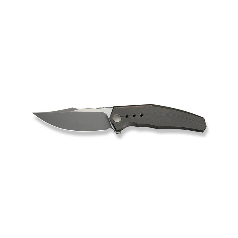 Nóż składany WeKnife Kyklos Bronze Titanium, Gray Stonewashed/Satin M390 (WE23086-2)