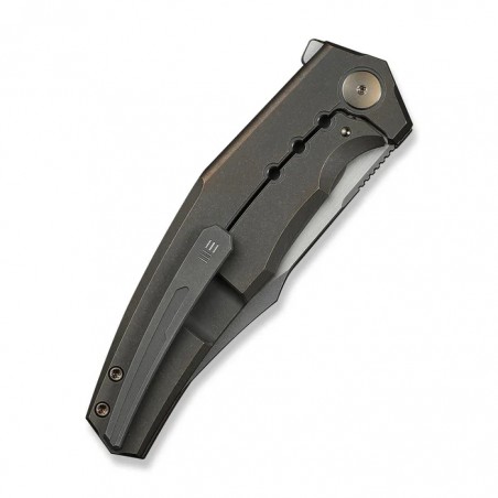 Nóż składany WeKnife Kyklos Bronze Titanium, Gray Stonewashed/Satin M390 (WE23086-2) Nóż składany WeKnife Kyklos Bronze Titanium, Gray Stonewashed/Satin M390 (WE23086-2)